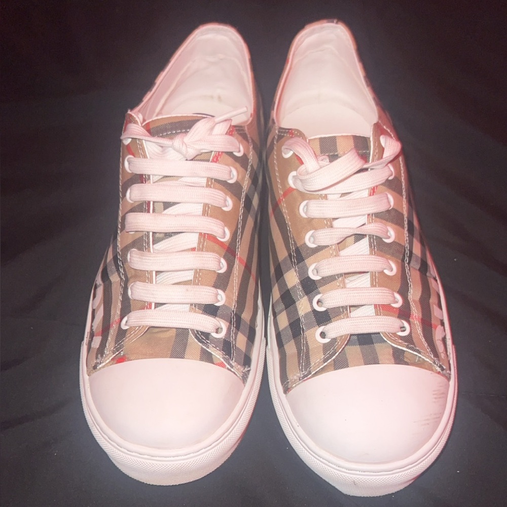 Plaid Canvas Low-Top Sneakers – Casual Streetwear Style - Picture 4 of 7